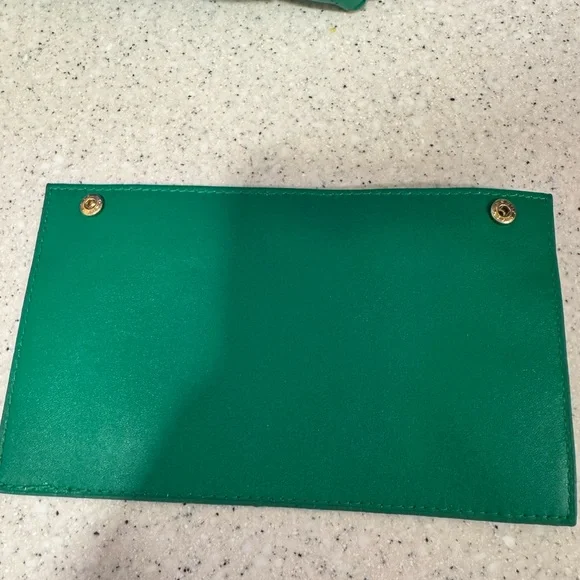 Green Woven Leather Shoulder Bag - Picture 8 of 14